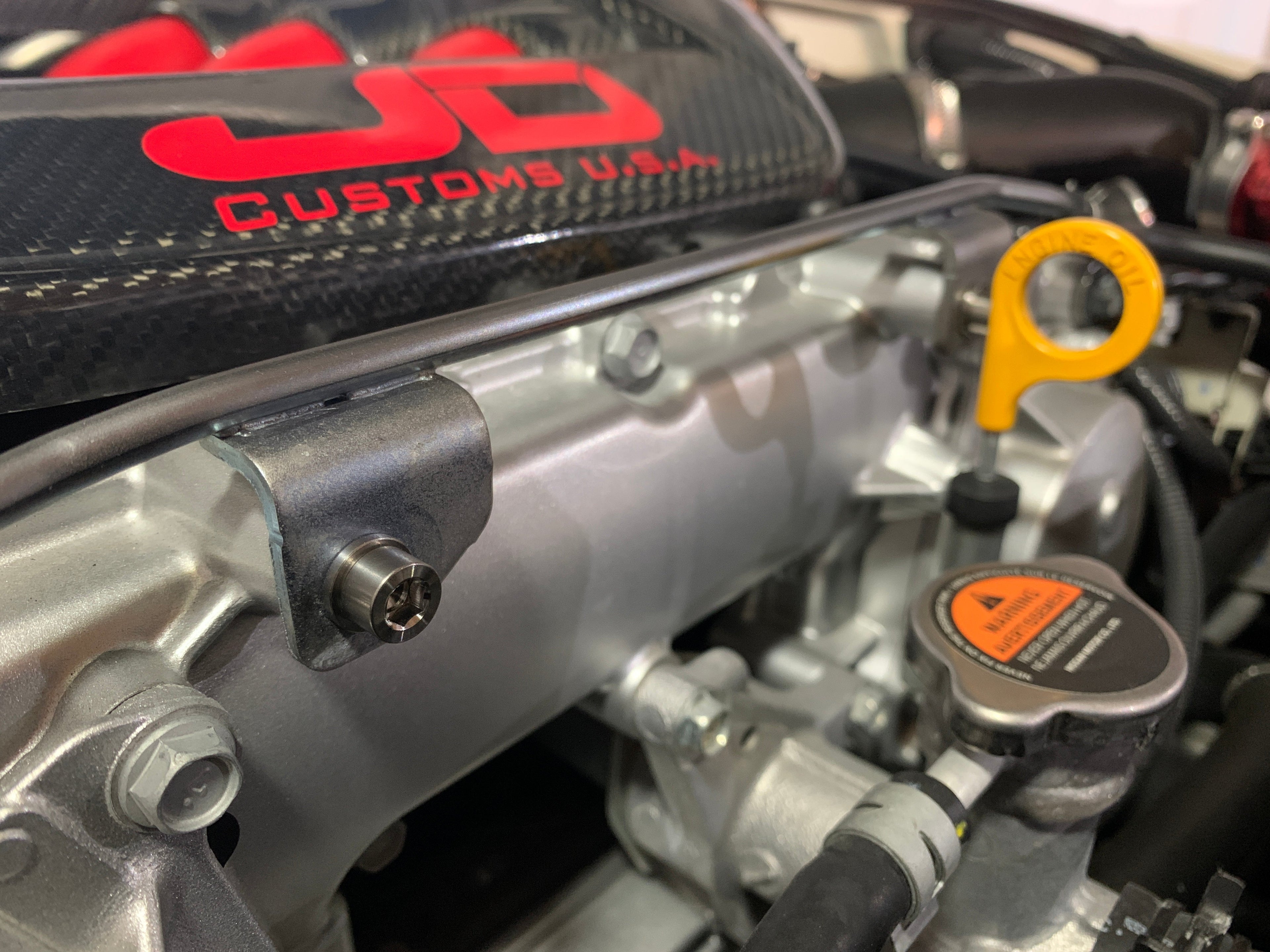 JDC Titanium Vacuum Line Replacement Hardware | Nissan R35 GT-R