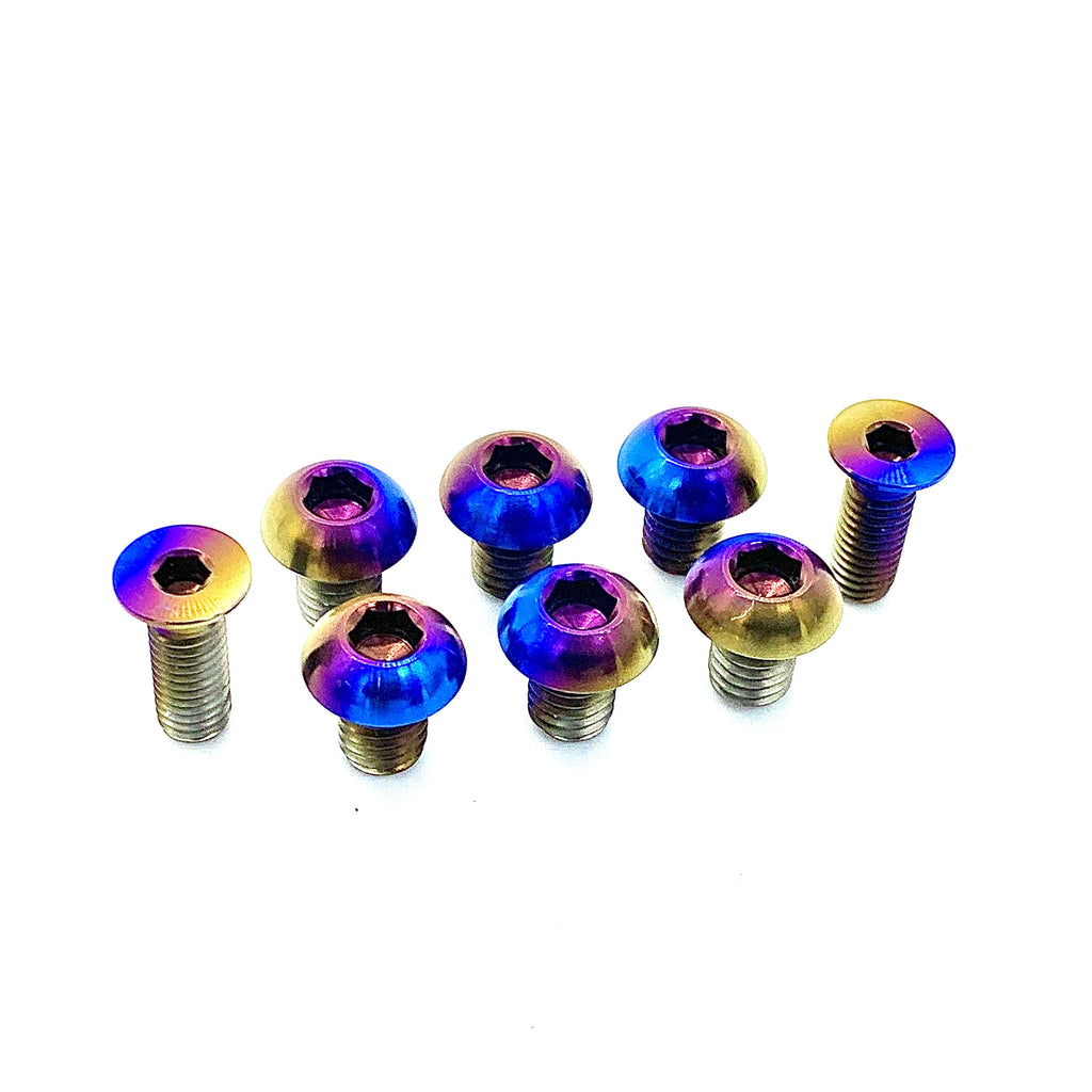 JDC Titanium Hardware for APR GT3 Mirrors | Evo 8/9