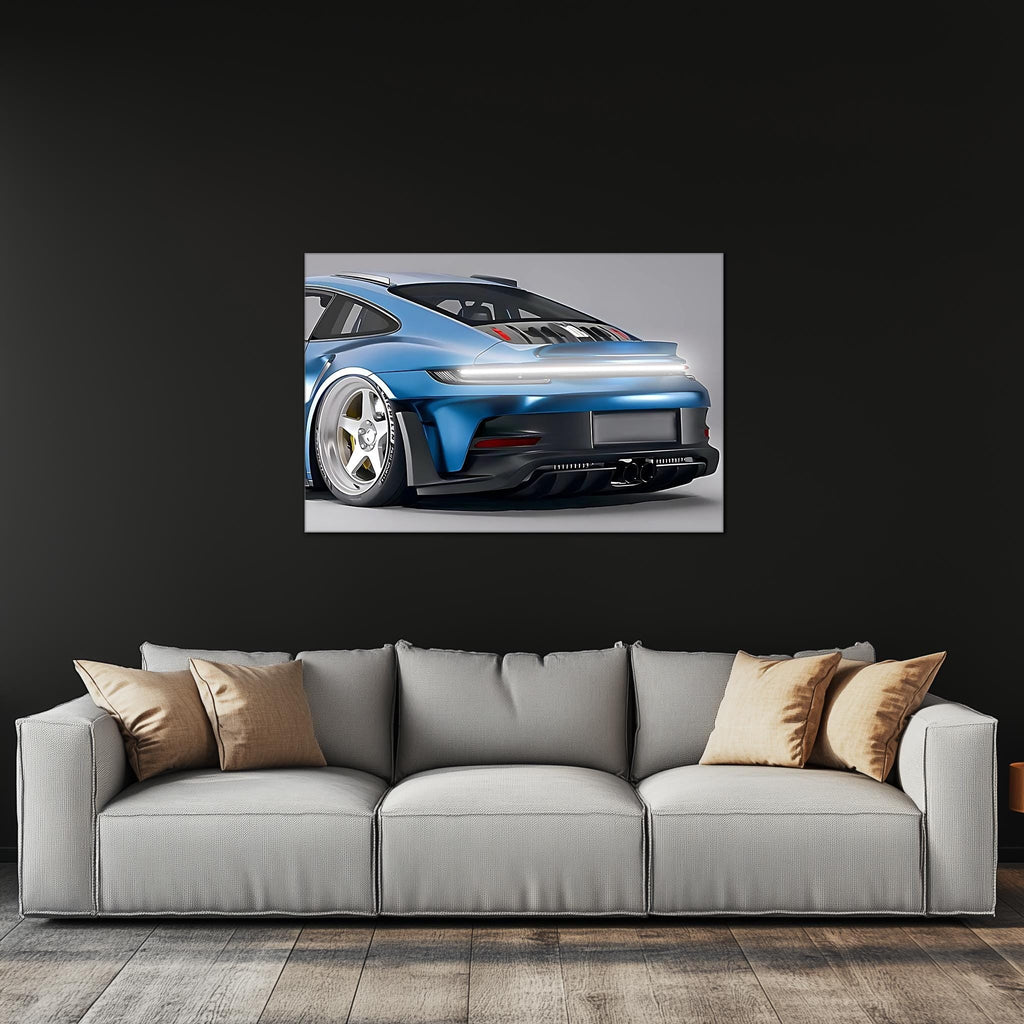 Custom Car Neon Sign - Personalized LED Garage Decor for Car Enthusiasts - UV Printed Plexiglass Wall Art - Adjustable Light & Free Shipping