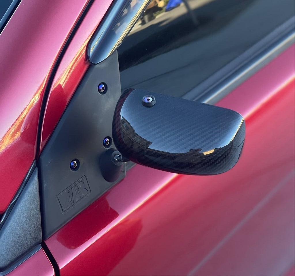 JDC Titanium Hardware for APR GT3 Mirrors | Evo 8/9