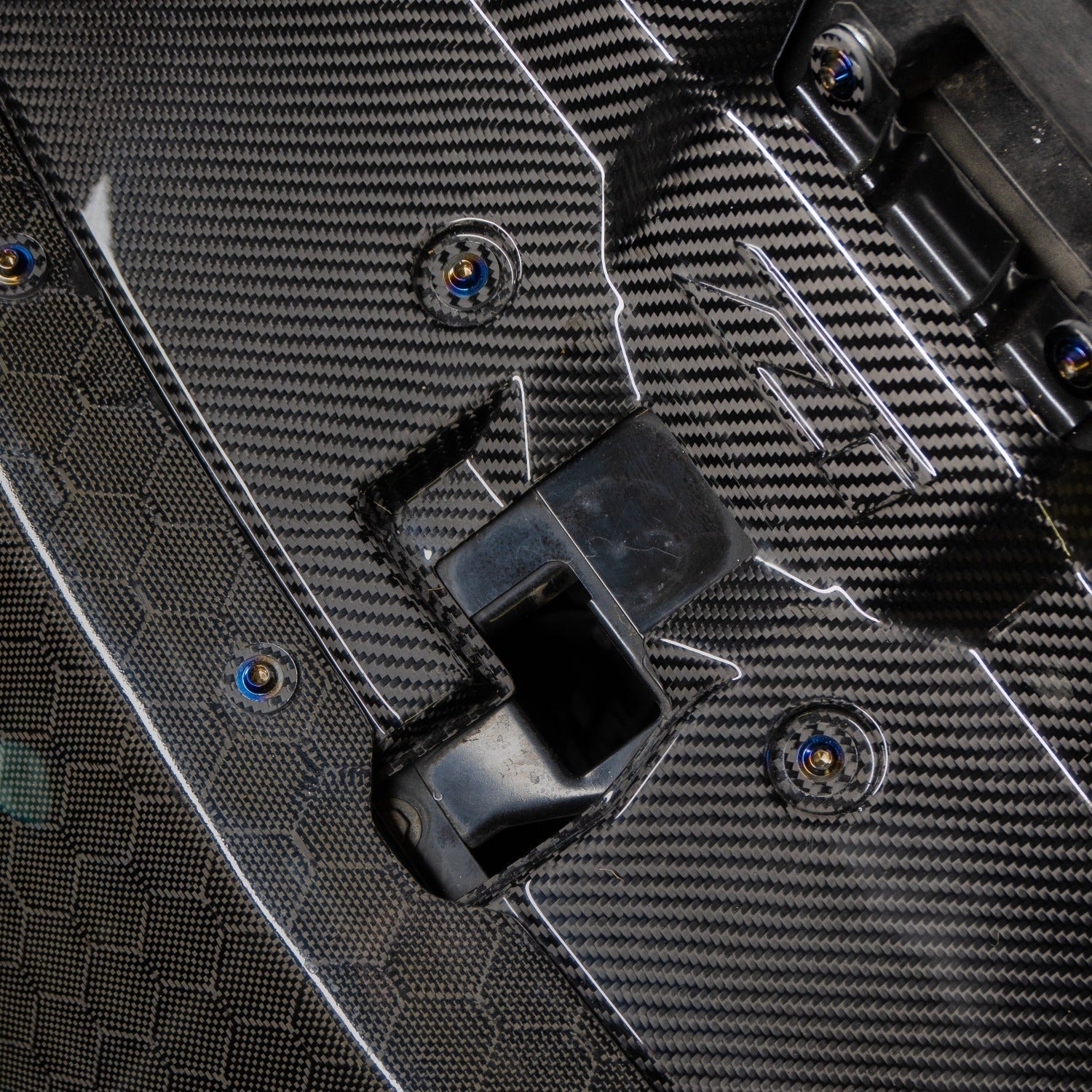JDC Titanium Engine Bay Dress-Up Hardware Kit | Nissan 370z