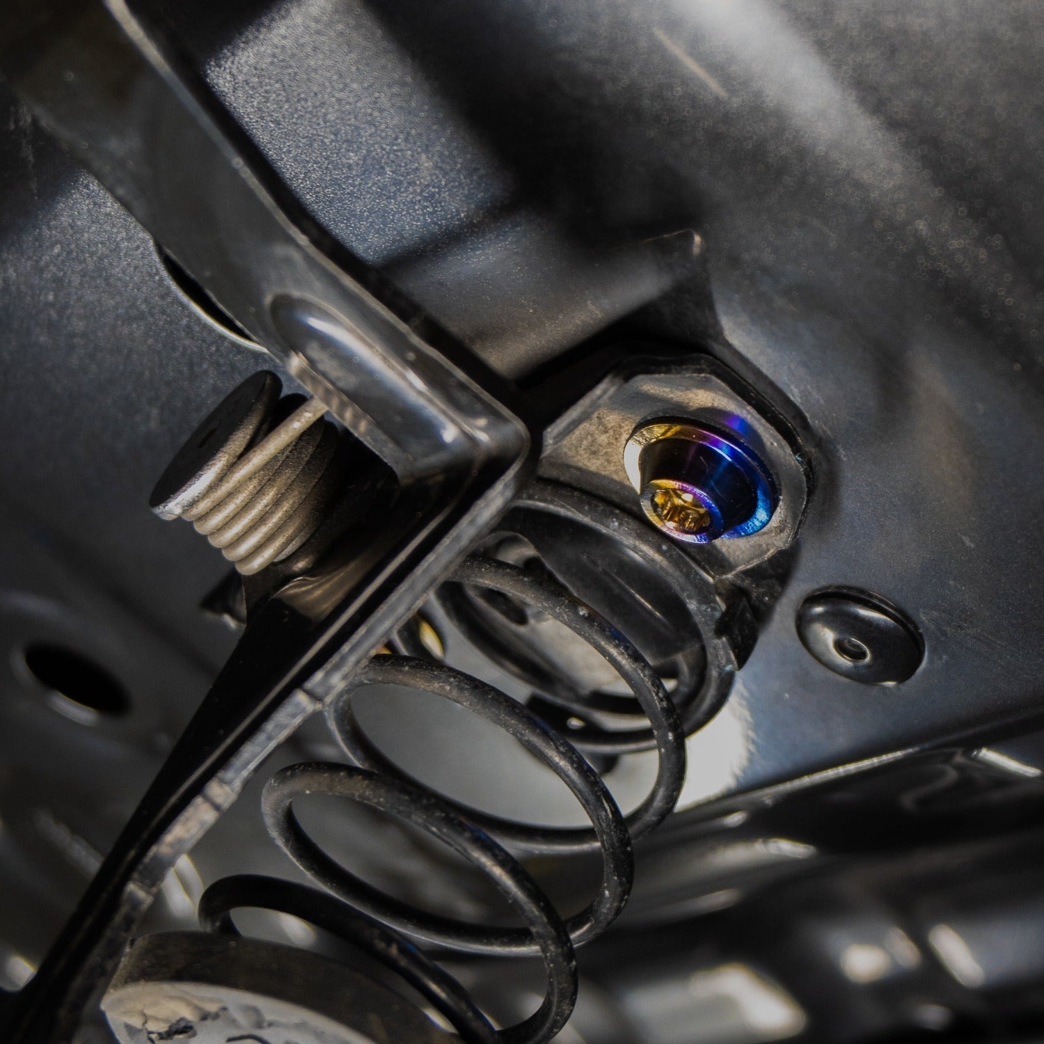 JDC Titanium Engine Bay Dress-Up Hardware Kit | Nissan 370z