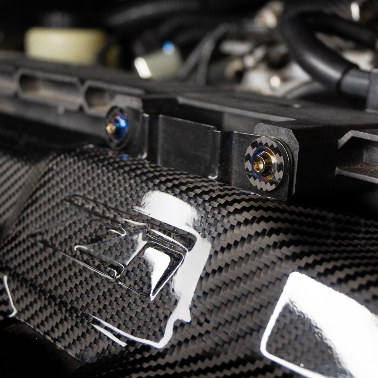 JDC Titanium Engine Bay Dress-Up Hardware Kit | Nissan 370z