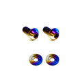 JDC Titanium Headlight Bracket Hardware | Nissan R33 GT-R