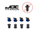 JDC Titanium Radiator Cooling Shroud Plastic Clip Replacement Kit | Evo 8/9