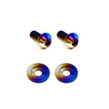 JDC Titanium Radiator Stay Bracket Hardware | MK4 Toyota Supra