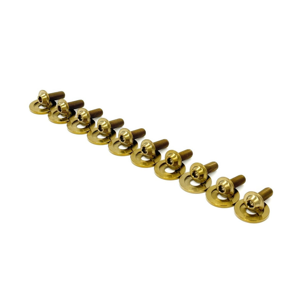 JDC Titanium Universal Fender Hardware (M6x1.0)