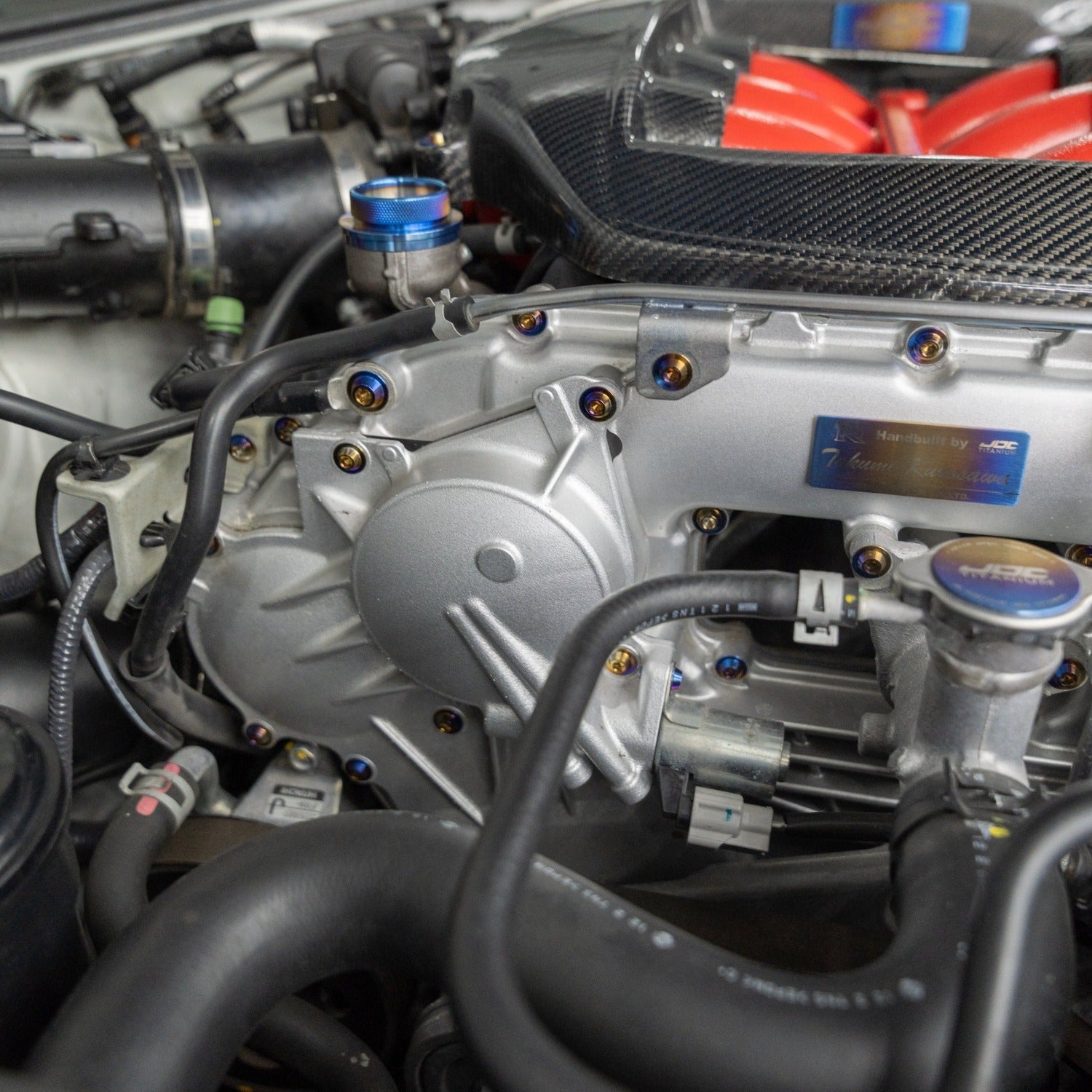 JDC Titanium Upper Crankcase Hardware Replacement Kit | Nissan R35 GT-R